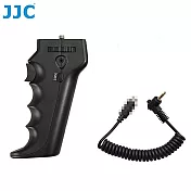 JJC相機槍把快門手把手HR+Cable-J(相容奧林巴斯Olympus原廠RM-UC1快門線)適E-M5 E-M10 Mark II E-P5 E-P3 E-PL5 E-PL7 E-PM2 PEN-F
