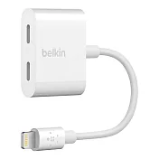 【Belkin】 音頻轉接線 iPhone Lightning Audio + Charge RockStar 分插器