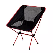【LOTUS】超輕便攜 折疊椅 靠背椅 露營烤肉釣魚 大紅色