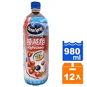 優鮮沛蔓越莓綜合果汁(980mlx12瓶)