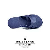 【Dogyball】台灣有種藍白拖 室內外兩用超輕材質防水實穿耐久台灣製造 深海藍 JP26 深海藍