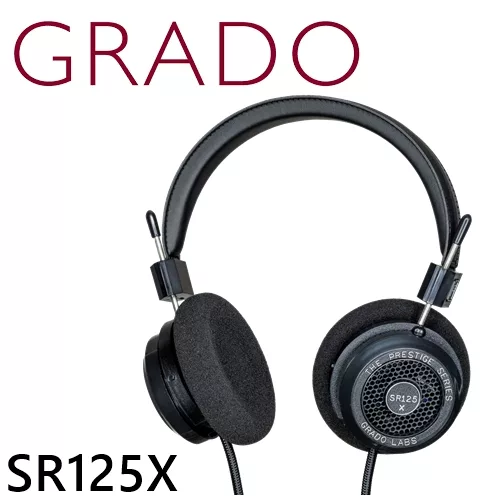 Grado SR125x Grado SR125x 是知名音響品牌Grado的經典開放式動圈耳罩式有線耳機,專為音樂愛好者設計。採用黑色系外觀,支援Windows、MAC、Android、iOS、Linux等多平臺,帶來純淨自然的高解析音質。開放式設計提供寬廣聲場,適合長時間聆聽而不壓迫。產品附保固卡,保固條件依原廠代理商規定。內容物及詳細規格以實際出貨為準,防水防塵等級皆無。