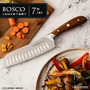 美國【GrandTies】1.4116高碳不鏽鋼三德刀/刀具(GT101100002) BOSCO系列三德廚用刀