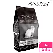 【CHARLES】查爾斯無穀貓糧 5kg 全齡貓(牛肉+雙鮮凍乾)
