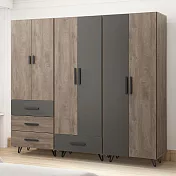 《Homelike》韋斯特7.5尺衣櫃 衣櫥 吊衣櫃 收納櫃 置物櫃 櫥櫃