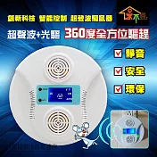 超聲波驅鼠器 A010 多效合一 強效 驅蟲 捕鼠 驅鼠器 超音波