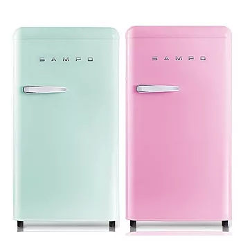 SAMPO聲寶 99公升 歐風美型單門小冰箱 SR-C10 粉色