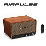 AIRPULSE  P100X  一體式立體聲音響 木紋
