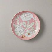 有種創意 - 日本美濃燒 - 粉染花朵盤 - 粉色 (19.5cm)