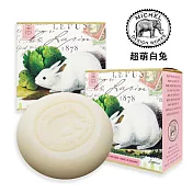 【Michel】英國進口 乳木果油手工皂-超萌白兔(100g)