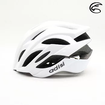 ADISI 自行車帽 CS-1050 / 城市綠洲專賣(安全帽 頭盔 腳踏車 折疊車 小折 單車用品) L-XL 亮白