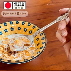 【4入組】日本製不銹鋼亮面握柄大湯匙