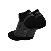 OS1st FS4高性能足踝襪(船型襪) S 黑