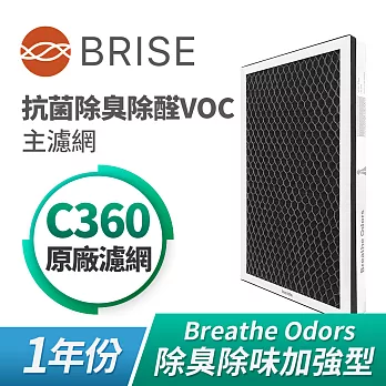 BRISE Breathe Odors C360抗菌除臭主濾網