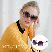 ME&CITY 歐美祕戀閃耀桃偏光太陽眼鏡 抗UV400 (ME 120015 E333)