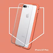 犀牛盾 iPhone 8Plus/7Plus共用 Mod NX邊框背蓋兩用殼 橙紅