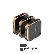 【PolarPro】GoPro Hero9 ND8/ND16/ND32 減光鏡套組 (★ Hero9 裸機適用 ) 原廠公司貨