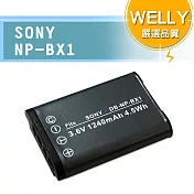 WELLY SONY NP-BX1 / NPBX1 高容量防爆相機鋰電池 WX300 DSC-HX60V HX400V WX350 RX100III