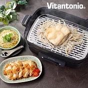 【日本Vitantonio】電烤盤專用燉煮深鍋含蒸架