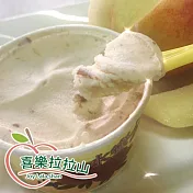 【喜樂拉拉山】水蜜桃冰淇淋(120g/杯X8杯/入)