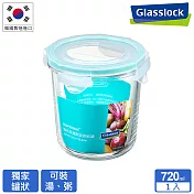 Glasslock 強化玻璃微波保鮮罐 - 圓形720ml