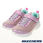 Skechers 女童系列 GLIMMER KICKS 燈鞋 20336LLVAQ 11 粉紅