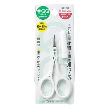 日本綠鐘+QQ附套不鏽鋼平式安全鼻毛修容剪(QQ-901)