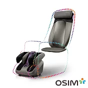 OSIM 智能DIY按摩椅 智能背樂樂2+智能腿樂樂2 OS-290S+OS-393S