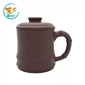 友余紫砂茶杯連茶隔450毫升(紫泥)