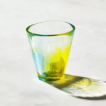 日本富硝子 - 手作夏日六角冰晶杯 - 檸檬蘇打 (170ml)