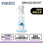 美國 HOMEDICS 家醫 臭氧噴霧清潔機 SAN-OZ100(共三色) 白