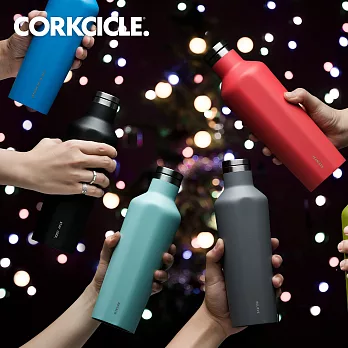 美國CORKCICLE Classic系列三層真空易口瓶/保溫瓶475ml-土耳其藍