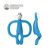 Matchstick Monkey 英國 咬咬猴牙刷固齒器 -  慵藍猴