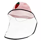 O’Pretty 歐沛媞 多功能兒童防護帽防疫面罩-多款可選 草莓布製