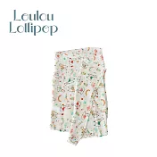 Loulou lollipop 加拿大竹纖維透氣包巾 120x120cm - 設計款 - 彩虹草泥馬