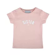 Bob & Blossom Sister粉色棉質短袖T恤  3Y (100CM) 粉色