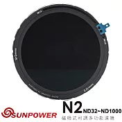 SUNPOWER N2 ND32~ND1000 磁吸式可調多功能濾鏡-送轉接環/ 46mm