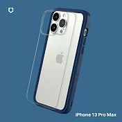犀牛盾 iPhone 13 Pro Max(6.7吋) Mod NX邊框背蓋兩用殼- 海軍藍