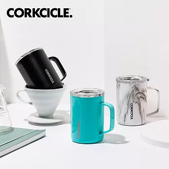 美國CORKCICLE Origins系列三層真空咖啡杯475ml-大理石紋