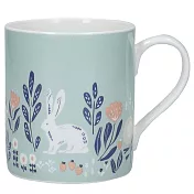 《KitchenCraft》骨瓷馬克杯(花園兔300ml) | 水杯 茶杯 咖啡杯