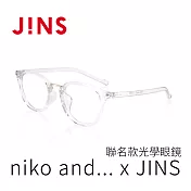 JINS x niko and...聯名眼鏡(ALRF21S198) 透明