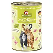 德國Granatapet葛蕾特-精緻食光無穀主食貓罐(NO.9雉雞&兔肉) 400g