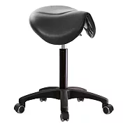 GXG 立體泡棉 小馬鞍 工作椅(塑膠腳/防刮輪) TW-81T7 EX 請備註規格