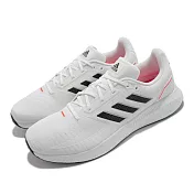 adidas 慢跑鞋 Runfalcon 2 運動 男鞋 愛迪達 輕量 透氣 舒適 避震 路跑 白 黑 G58098 27cm WHITE/BLACK