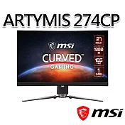 msi微星 MAG ARTYMIS 274CP 27吋 曲面電競螢幕