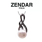 【ZENDAR】頂級淡水珍珠圓珠墜 7~8mm (Z7001)