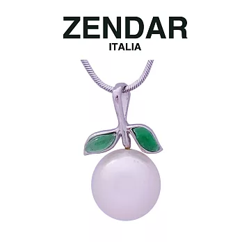 【ZENDAR】頂級淡水珍珠墜鍊 13mm (Z7011)