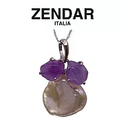 【ZENDAR】頂級淡水珍珠不定型墜鍊 (Z7013)