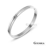 GIUMKA情侶手環白鋼 簡約男女情人手環 單個價格 MB00075 銀色細版女款｜單一尺寸