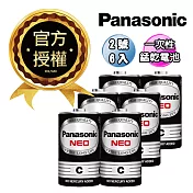 Panasonic 國際牌 NEO 黑色錳乾電池 碳鋅電池(2號6入)